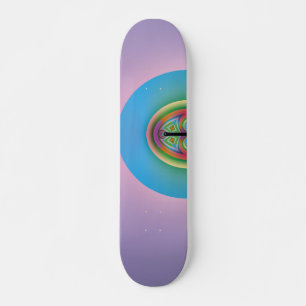 Skateboard Solitario Azul
