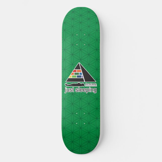 Skateboard solo dormir (Anverso)