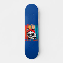 Skateboard SÓLO UN CHICA QUE AMA A LOS GATOS lindo gato graci
