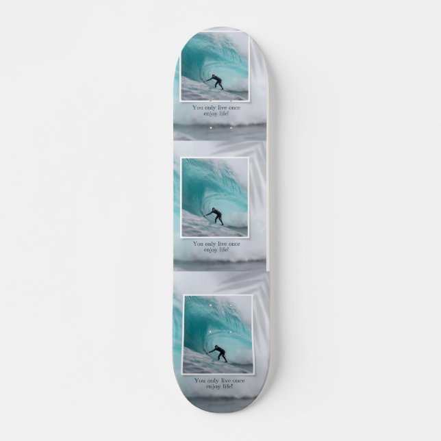 Skateboard - Sólo Vives Una Vez, Disfruta (Anverso )