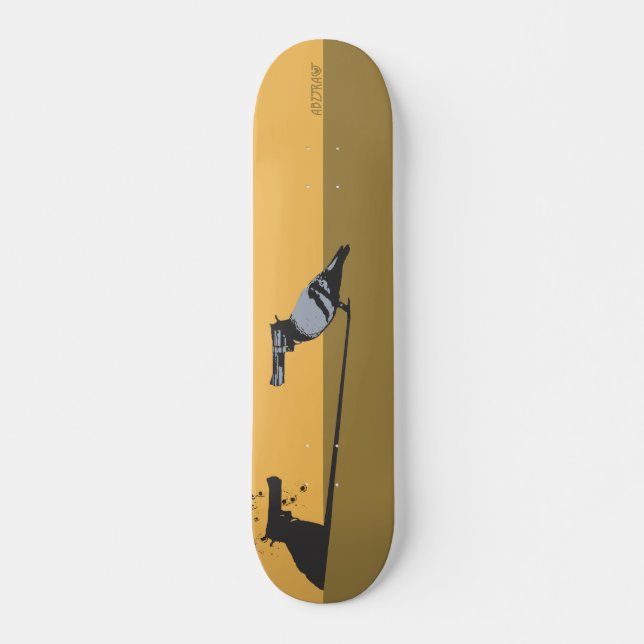 SKATEBOARD SOMBRA DE BIRDGUN (Anverso )