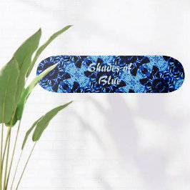 Skateboard Sombras del Personalizable del patrón azul
