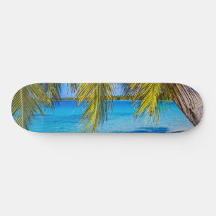 Skateboard Sombras en la playa