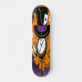 Skateboard Sombrerero Loco de Tiempo Roto