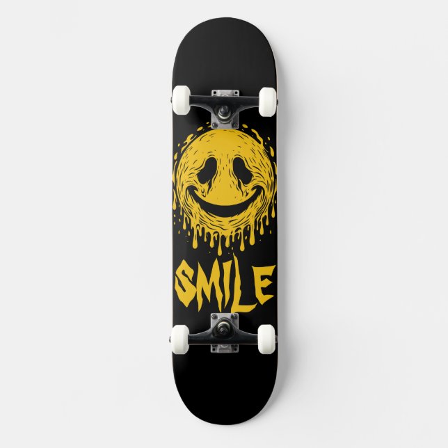 Skateboard Sonrisa escalofriante (Anverso)