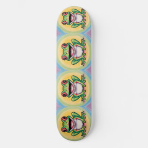 Skateboard Sonrisa suave de rana