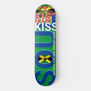 Skateboard SOUL KISS JMT 8 Placa de patinaje de 1/4"