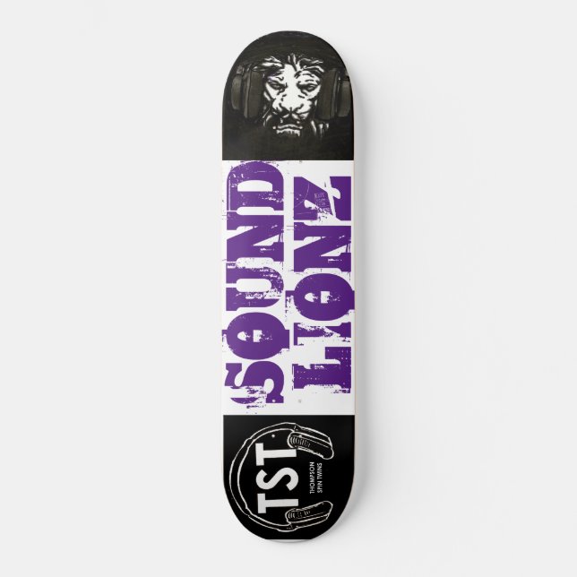 Skateboard SOUND LIONZ (Anverso)