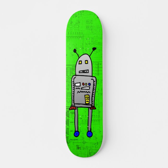Skateboard Soy RoboBoard (Anverso )