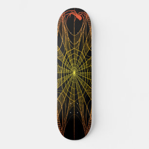 Skateboard Spider y Webs