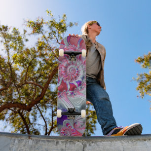 Skateboard Spiral Fractal Bandana