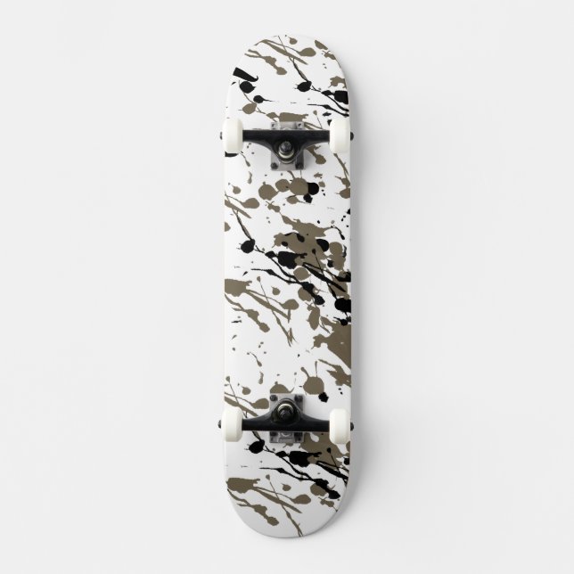 Skateboard Splash and Drin Art (Anverso)