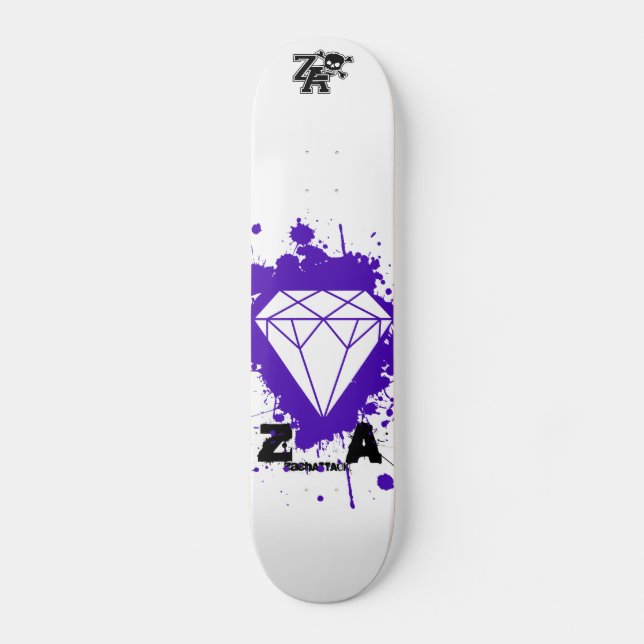 Skateboard Splat de diamante (Anverso)