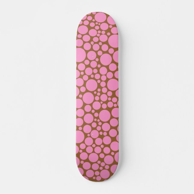 Skateboard Spotty - Frambuesa de chocolate de frambuesa (Anverso )