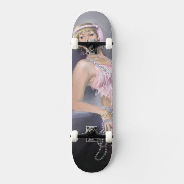Skateboard Springtime Flapper (Anverso)