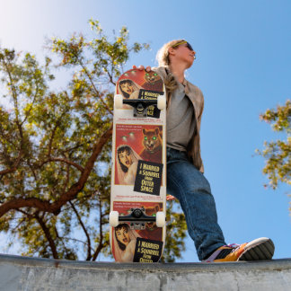 Skateboard Squirrel from Outer Space