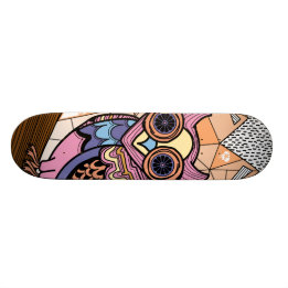 Skateboard Sr. Owl deck