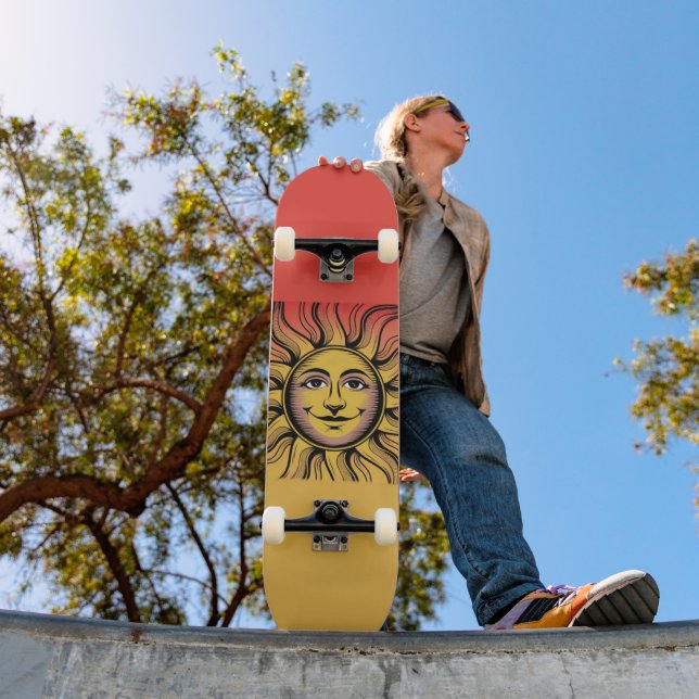 Skateboard Sr. Sunshine (Exterior 1)