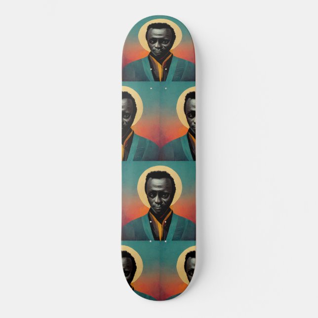 Skateboard St. Miles Davis (Anverso)