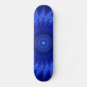 Skateboard Starburst Thin Blue Line