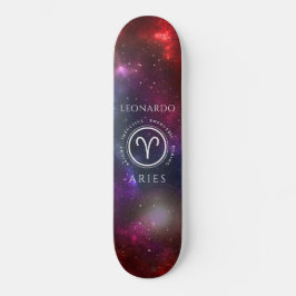 Skateboard Starfield Aries Ram Western Zodiac
