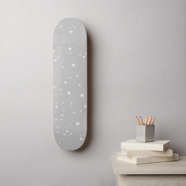 Skateboard Starlight gris plateado (Arte de la pared)