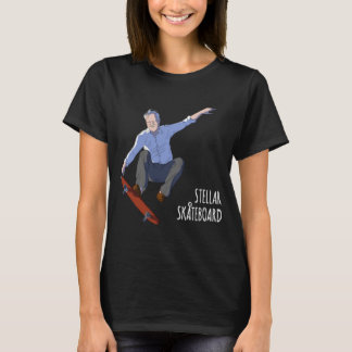 ¡Skateboard Stellar! Camiseta