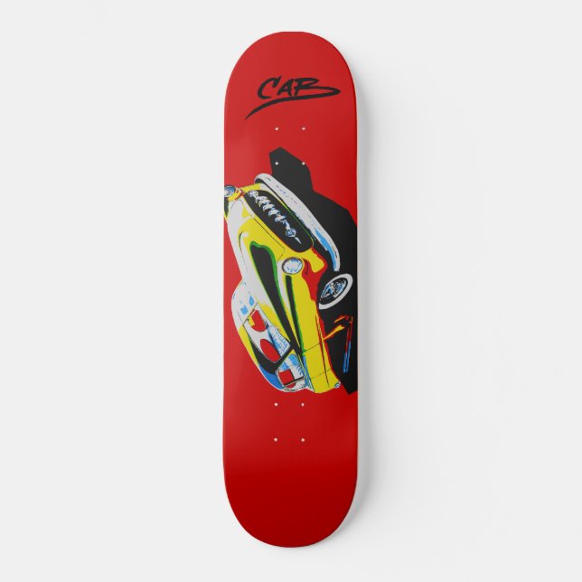 Skateboard Steve Caballero  "Cabart 4" (Anverso)