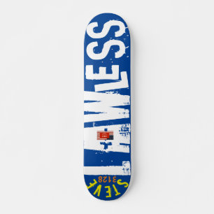 Skateboard STEVE LAWLESS  3128 CIENCIA FICCIÓN  7 3/4" Tabla 