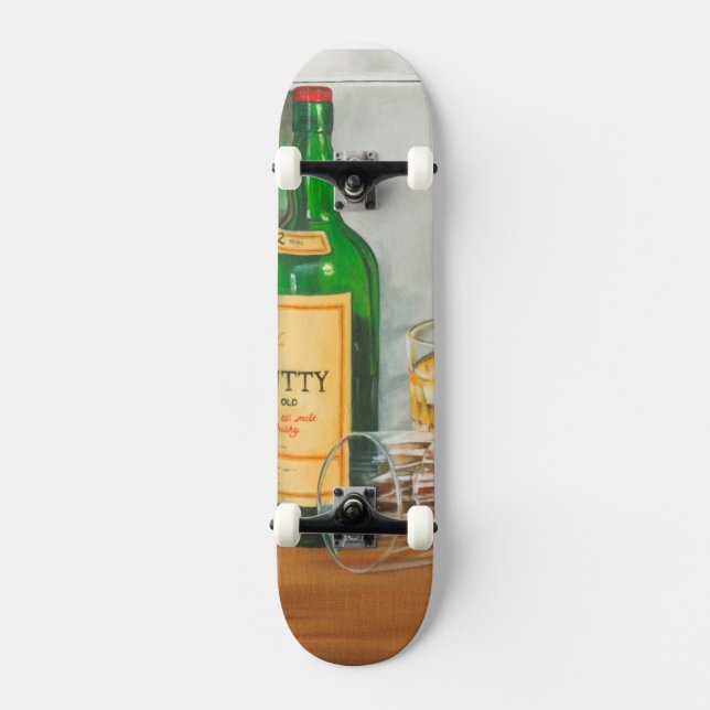 Skateboard Still Life with Scotch de Jennifer Goldberger (Anverso)