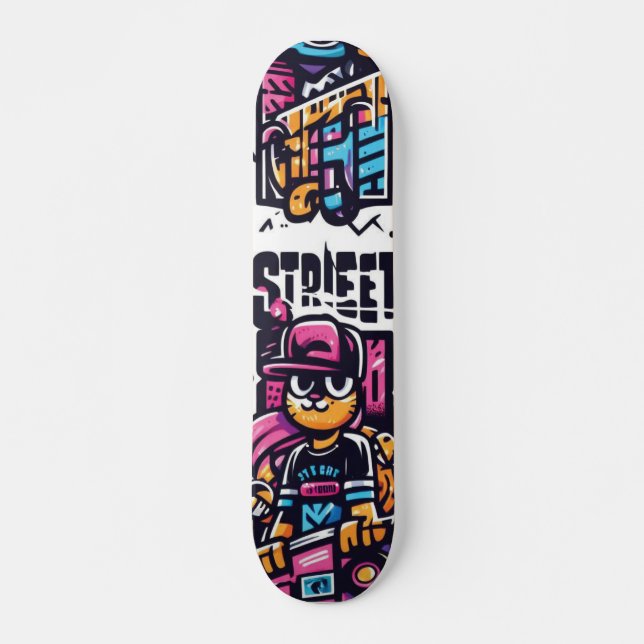 Skateboard Street Surge personalizado patineta, parte 3 (Anverso )