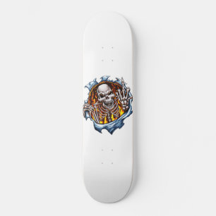 Skateboard Su esqueleto número uno