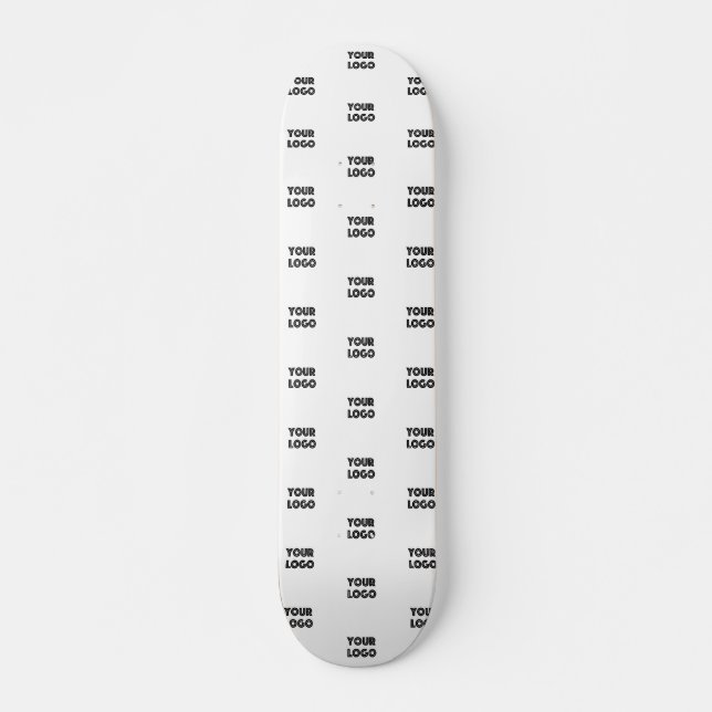 Skateboard Su logotipo logotipo logotipo de repetición simple (Anverso )