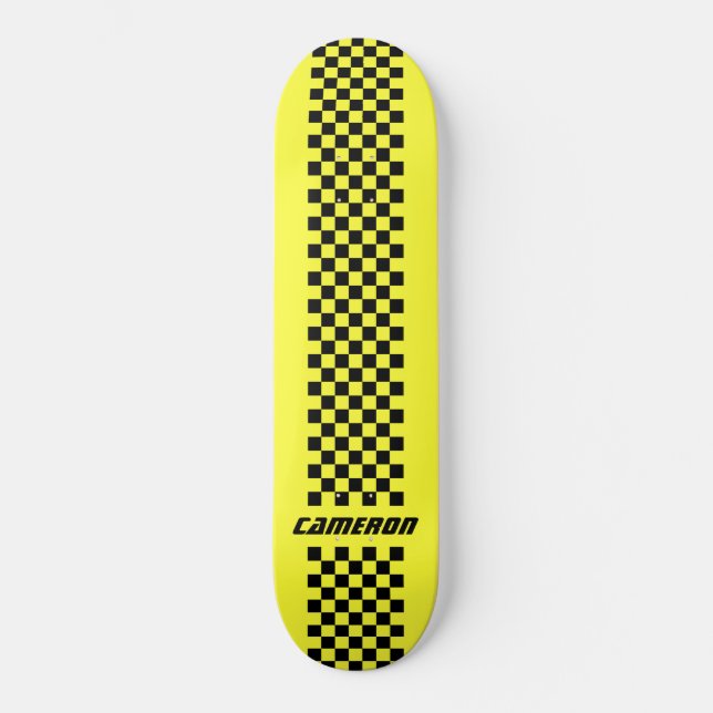 Skateboard Su nombre Colores completamente Personalizados Str (Anverso)