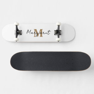 Skateboard Su nombre en la tabla de patinaje Personalizado -