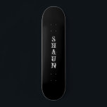Skateboard Su nombre en una tabla de patinaje<br><div class="desc">Si necesitas ayuda,  dime lo que quieres en el cuadro de comentarios de abajo y lo haré por ti en cualquier tipo de letra de color y en el tipo de letra de tu elección.</div>