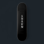 Skateboard Su nombre en una tabla de patinaje<br><div class="desc">Si necesitas ayuda,  dime lo que quieres en el cuadro de comentarios de abajo y lo haré por ti en cualquier tipo de letra de color y en el tipo de letra de tu elección.</div>