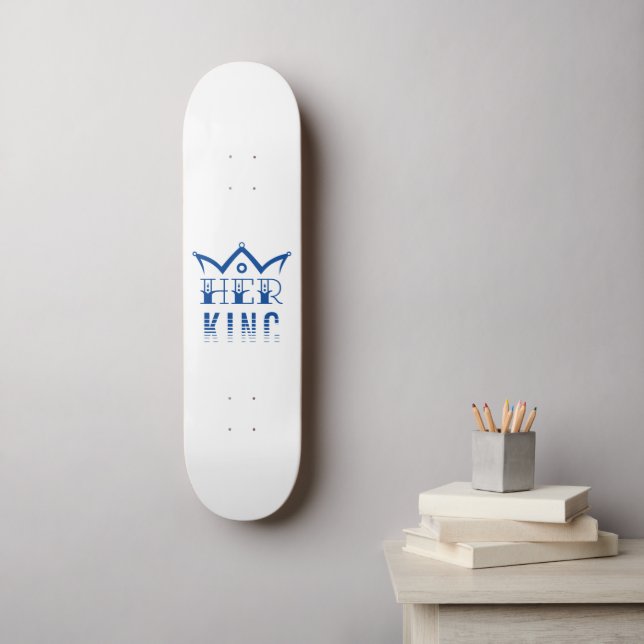 Skateboard Su Rey (Arte de la pared)