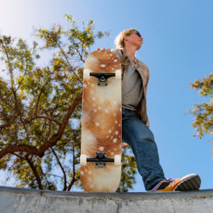 Skateboard Suave pelaje de cervatillo boscoso acogedor