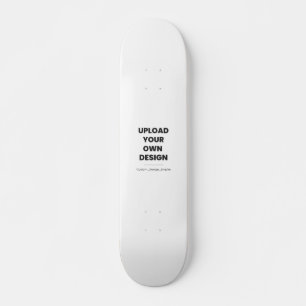 Skateboard Sube tu propio diseño aquí Plantilla personaliza