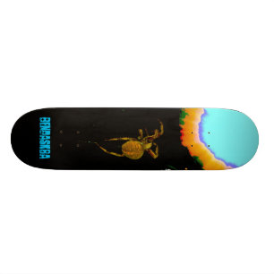 Skateboard subidas de la araña