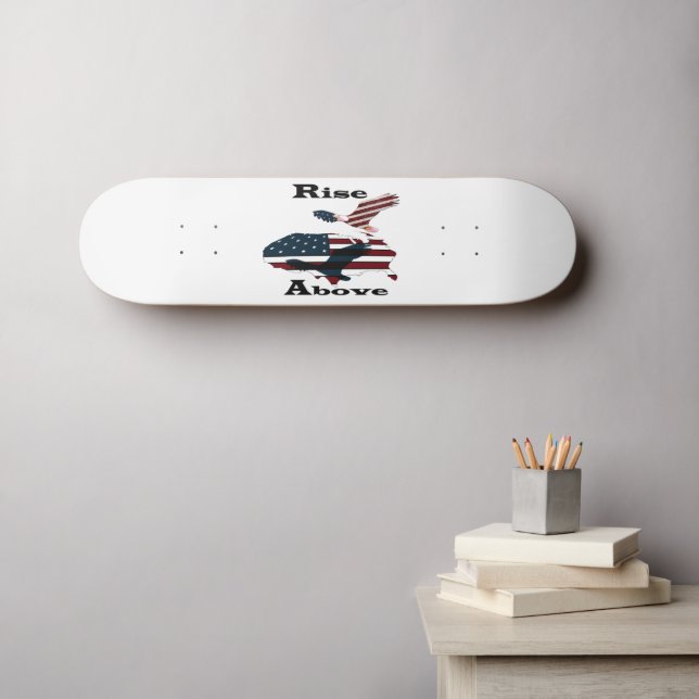 Skateboard Subir por encima (Arte de pared (horz))
