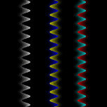 Skateboard Subprocesos de degradado luminoso de tablero de pa<br><div class="desc">¡Efecto nocturno! Subprocesos gradientes brillantes o dientes para algunos!</div>