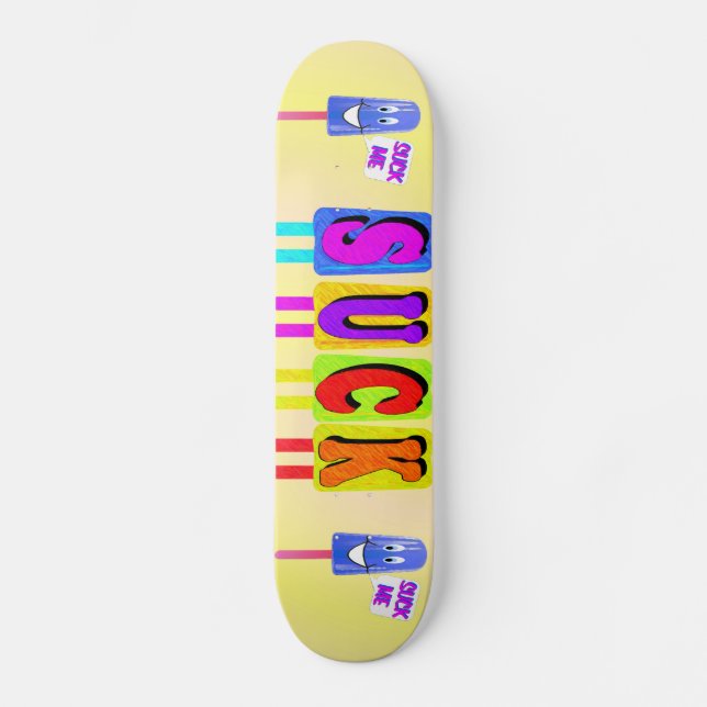 Skateboard Suck Icepops (Anverso)