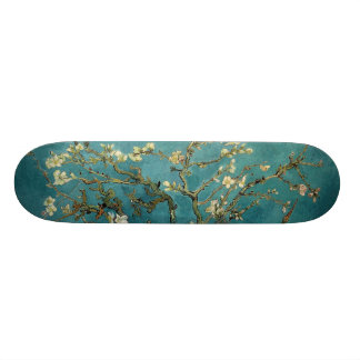Skateboard Sucursales con flores de almendra de Vincent Van G