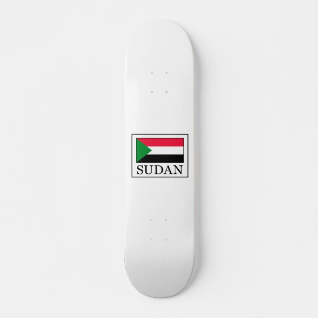 Skateboard Sudán (Anverso )
