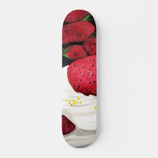 Skateboard Sueño de fresa (Anverso )