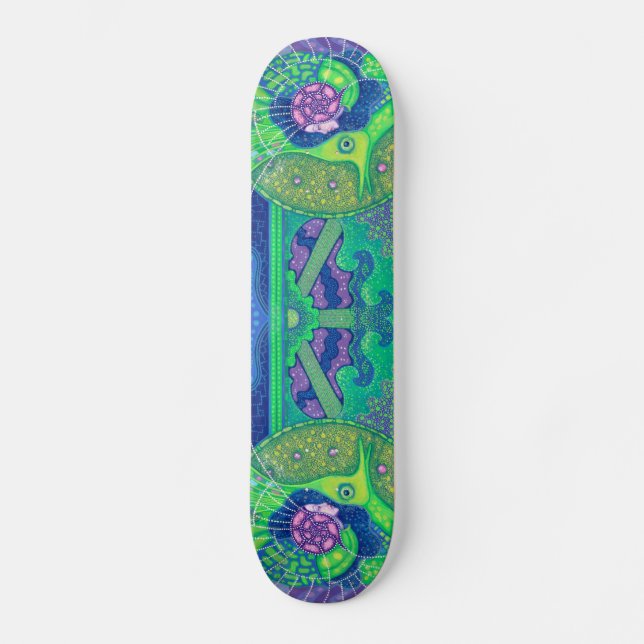 Skateboard Sueño de luna llena (Anverso)
