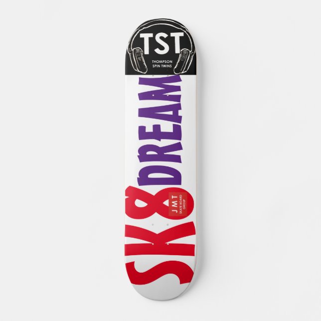 SKATEBOARD SUEÑO DE PATINAJE SK8 OFICIAL (Anverso)