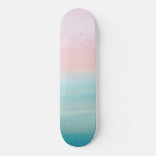 Skateboard Sueño del cielo suave #2 #wall #art (Anverso)
